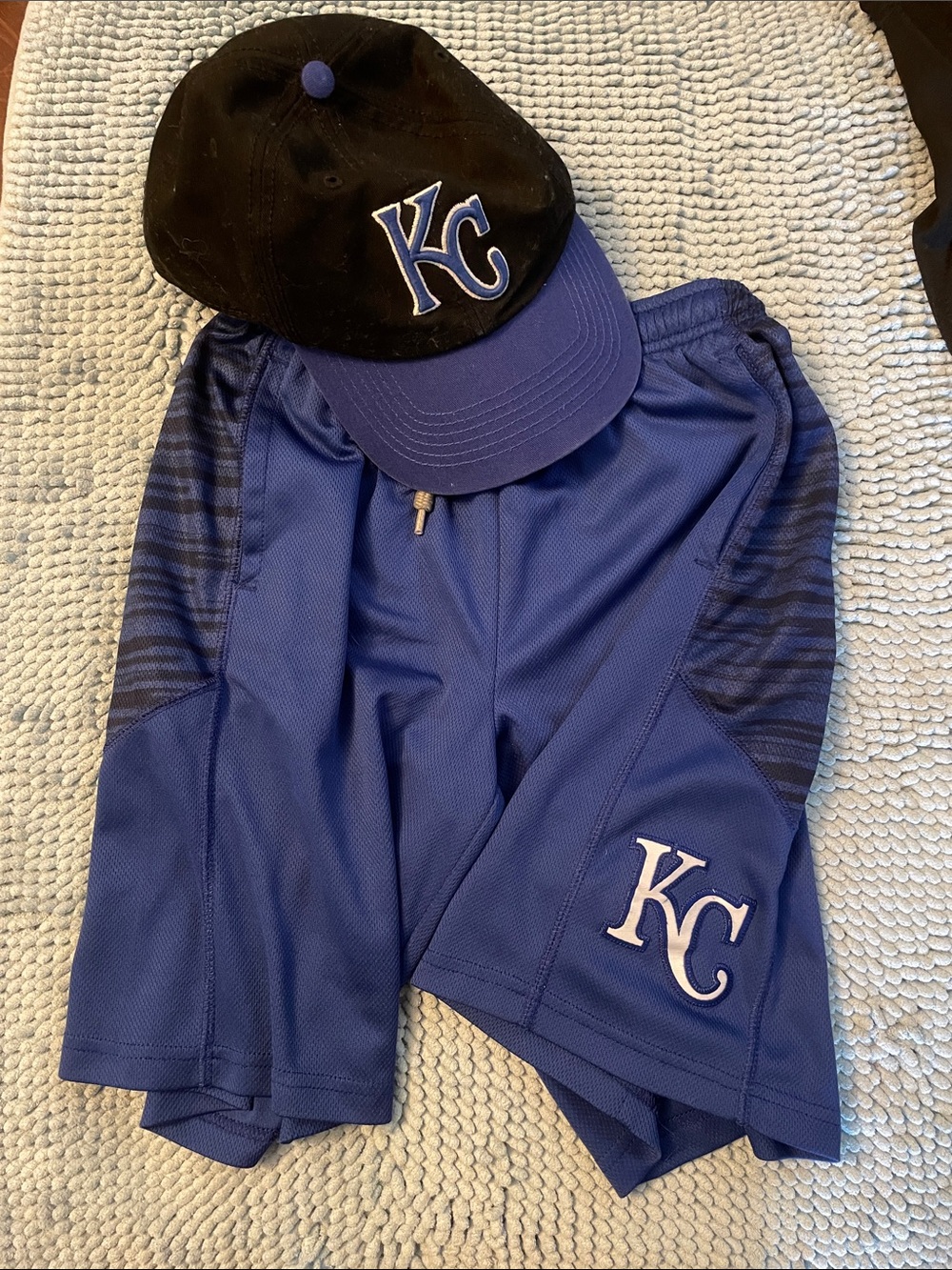 Genuine Merchandise KC Royals Youth Hat and Shorts